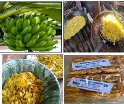 Keripik Pisang KWT Padang Baringin
