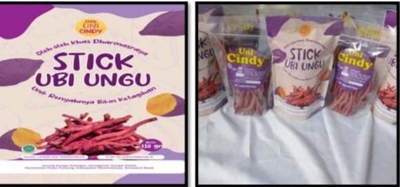 Stick Ubi Ungu Uni Cindy
