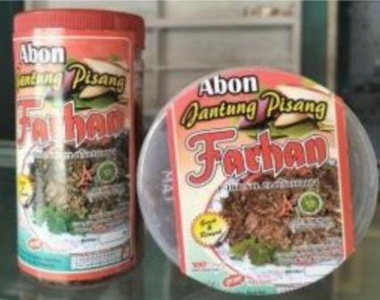 abon jantung pisang