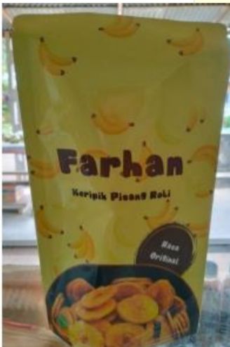 Keripik pisang roti original