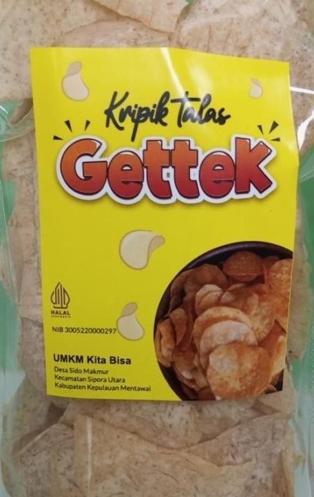 Kripik talas gettek