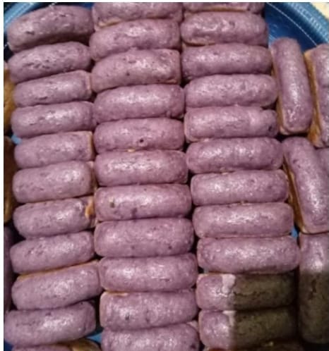 Kue pancung ubi ungu dapur nilam