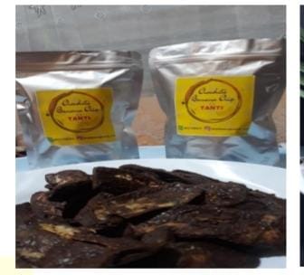 Keripik Pisang Coklat