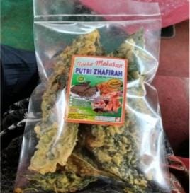 keripik bayam