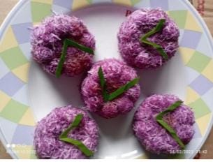 Putu ubi ungu