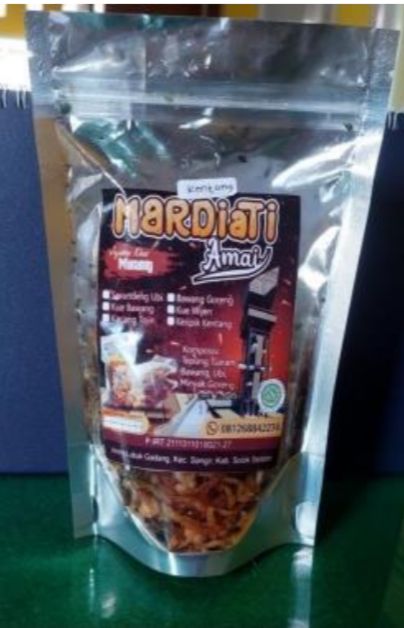 serundeng  ubi